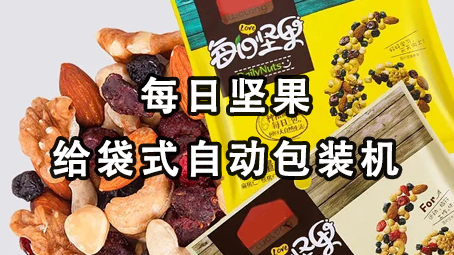 【視頻】每日堅(jiān)果給袋式自動包裝機(jī)